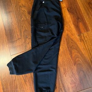 FIGS Black Zamora Jogger Scrub Pants - Women’s Large